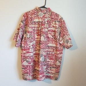 reyn spooner Shirts - Men's Reyn Spooner half button shirt, size XXL reyn spooner Shirts - Men's Reyn Spooner half button shirt, size XXL